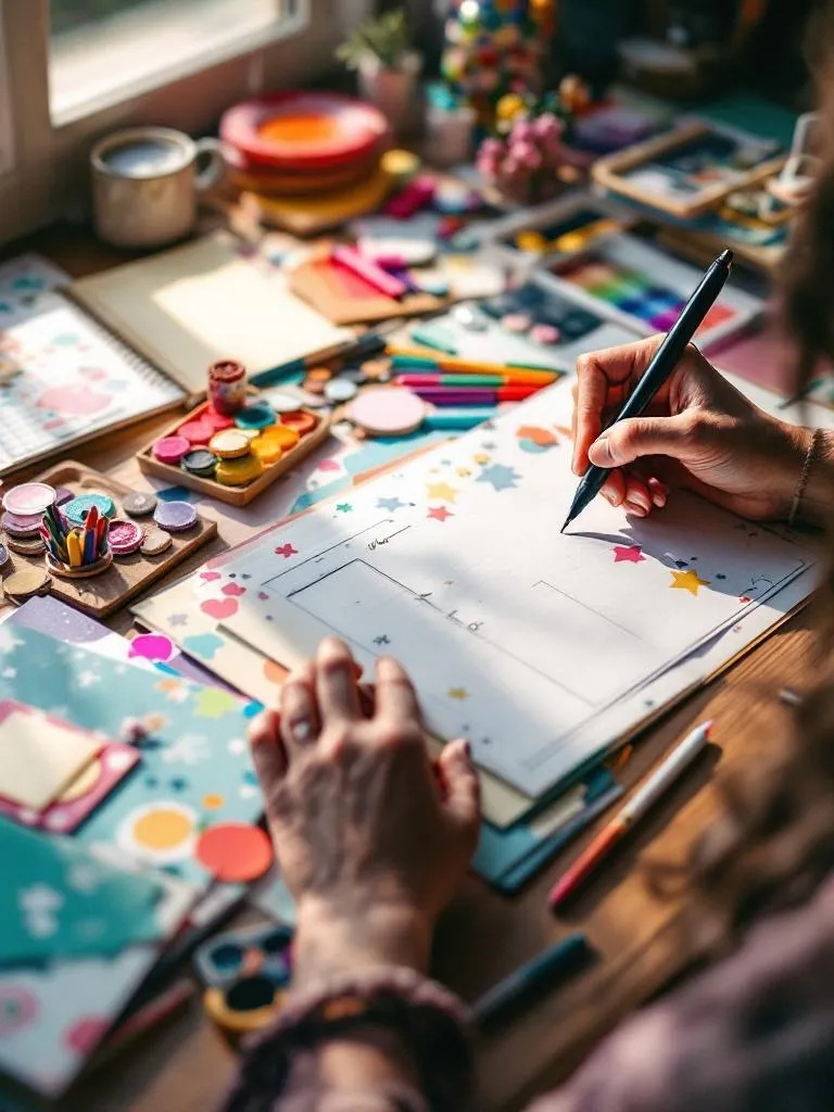 Precisa Saber Desenhar para Fazer Scrapbook? A Resposta Vai te Surpreender!