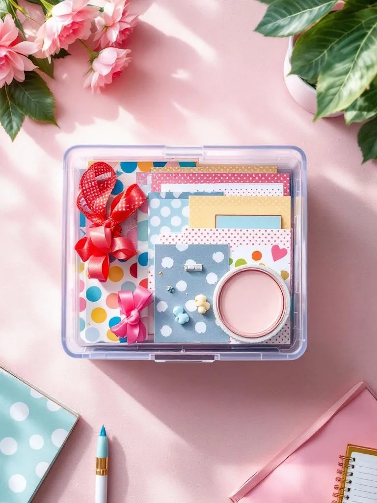 Como Organizar Materiais de Scrapbook: Dicas Essenciais para um Ateliê Impecável