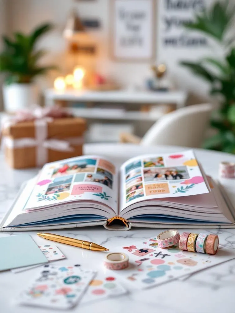 Como Criar Composições Avançadas com Regras de Design Visual no Scrapbook • Princípios como hierarquia, alinhamento, repetição e espaço negativo.