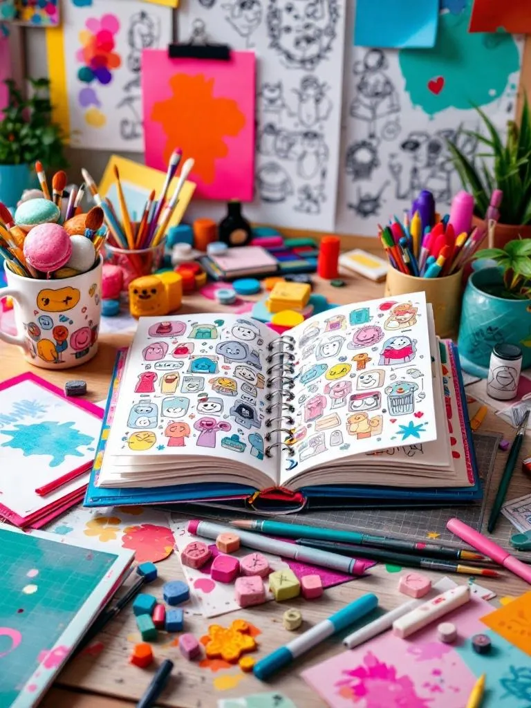 Scrapbook Geek: Como Unir Fandom e Arte Manual em Páginas Incríveis