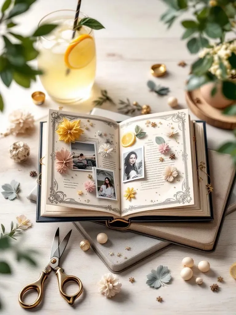 Scrapbook e Memória Emocional: Como o Artesanato Pode Ajudar a Curar e Relembrar