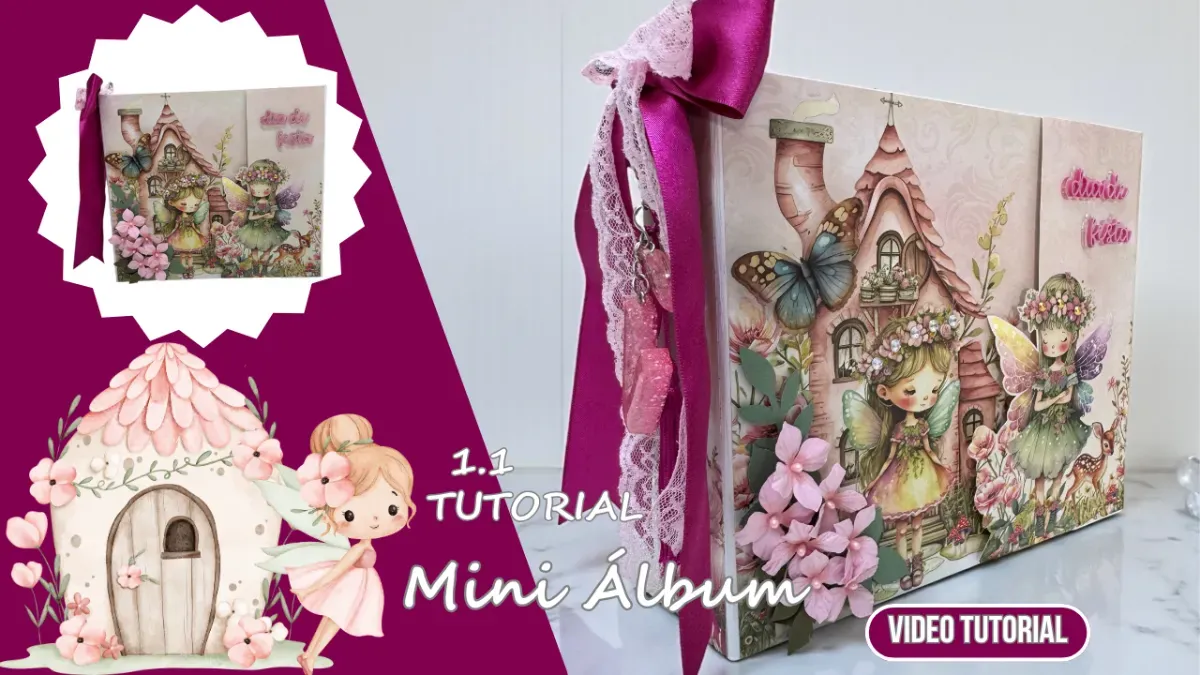 MINI ÁLBUM DOÇURA - Um encanto em cada página! 